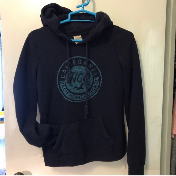 2/for$35 Hollister dark blue hoodie!! - Picture 5 of 5